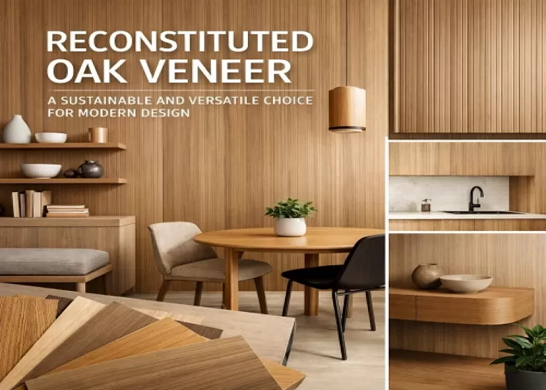 Reconformed Oak Veneer: Kestävä ja monipuolinen valinta moderniin muotoiluun