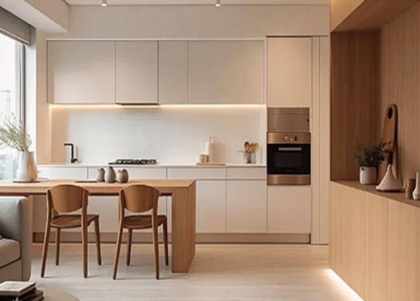 Valkoinen tammi | Lämmin ja herkkä rakenne, joka tuo rauhallisen ja mukavan tunnelman.